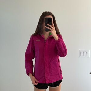 Pink and Green Marmot Jacket